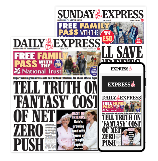 Daily Express, Sunday Express plus FREE digital edition